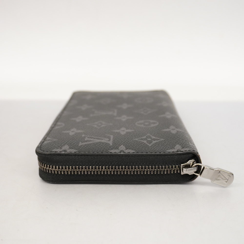 Auth Louis Vuitton Monogram Eclipse Zippy Organizer NM M82081 Long Wallet - Picture 2 of 9